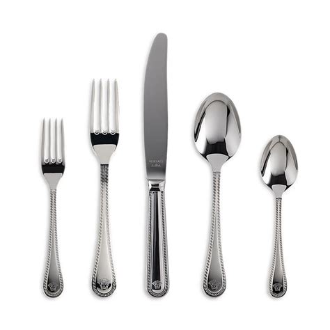 versace four piece place setting|Versace Greca Flatware 5.